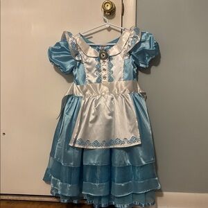 Just in time for Christmas dress up-Alice in Wonderland Girls Size 7/8 Dress